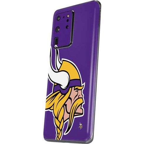 NFL Minnesota Vikings Large Logo Galaxy S20 Ultra 5G Skin